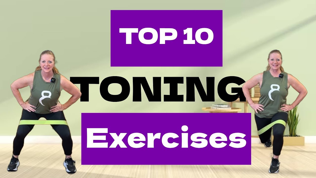 10 упражнений для тонизирования тела