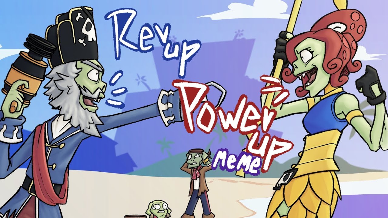 |🇺🇲/🇧🇷| Rev up! Power up! [Meme] PvZ