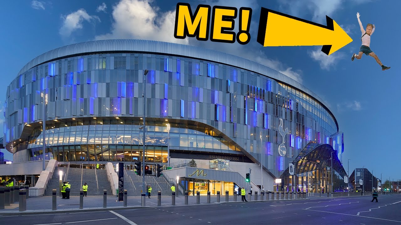 🪂 I JUMPED OFF THE ROOF AT SPURS!