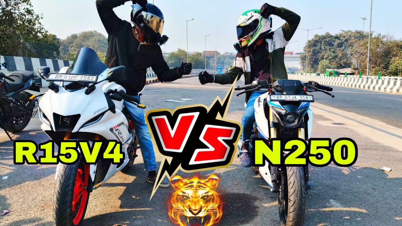 R15M VS N250 DRAG RACE 😱 HALAT KHARB KR DIYA R15V4 KA #dragrace