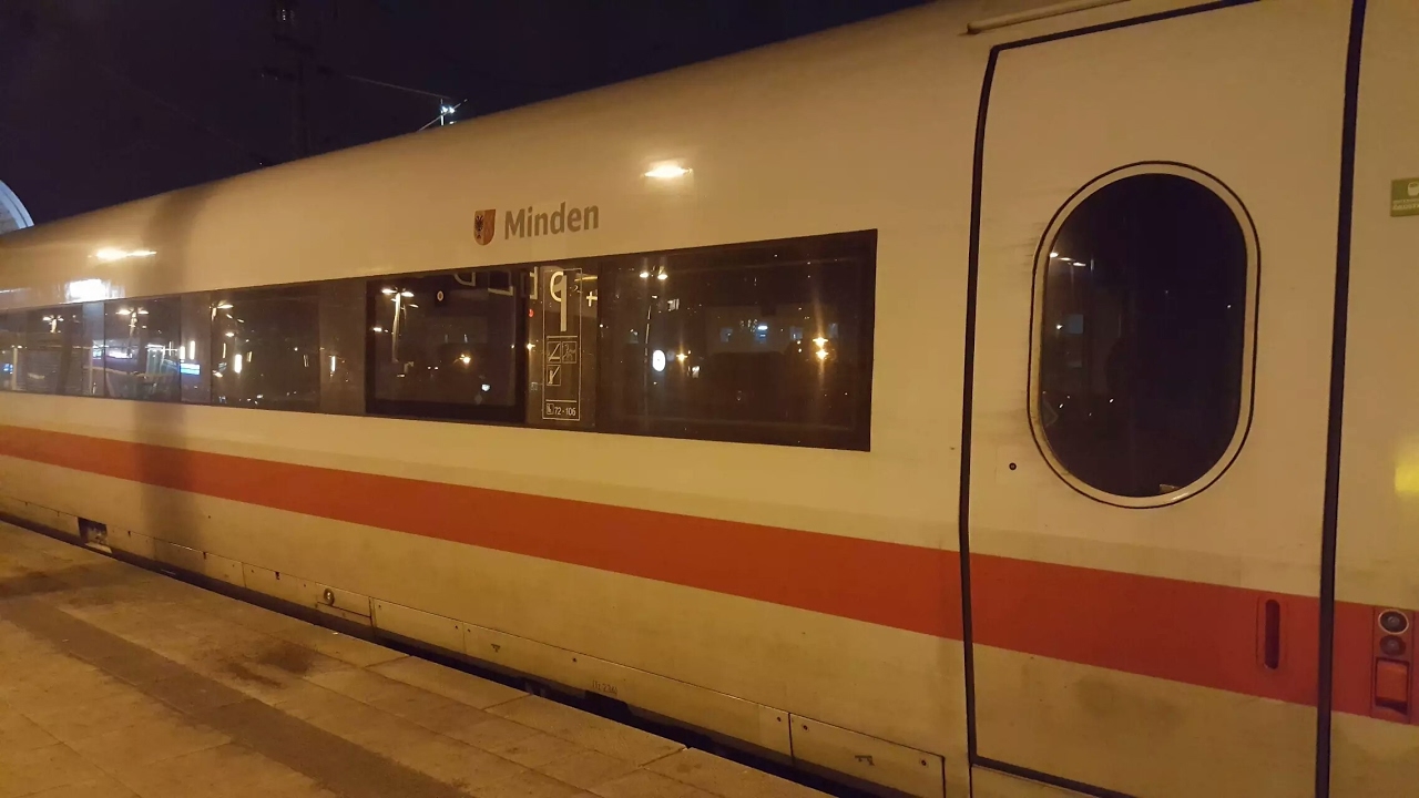 Erster/First ICE 2 in Kiel Hbf: ICE534 Kiel Hbf