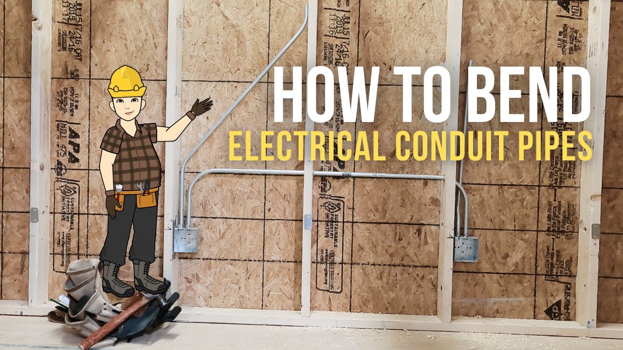 How to bend Electrical Conduit Pipe