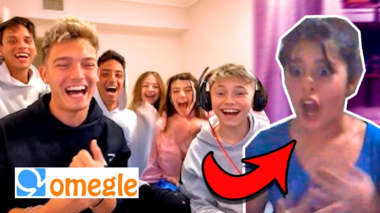 REACCIONES GRACIOSAS EN OMEGLE CON EL TEAM! 😳