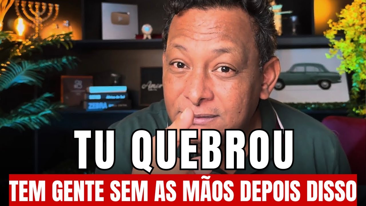 TU QUEBROU TEM GENTE SEM AS MÃOS 😱tu não sabia vai saber agora