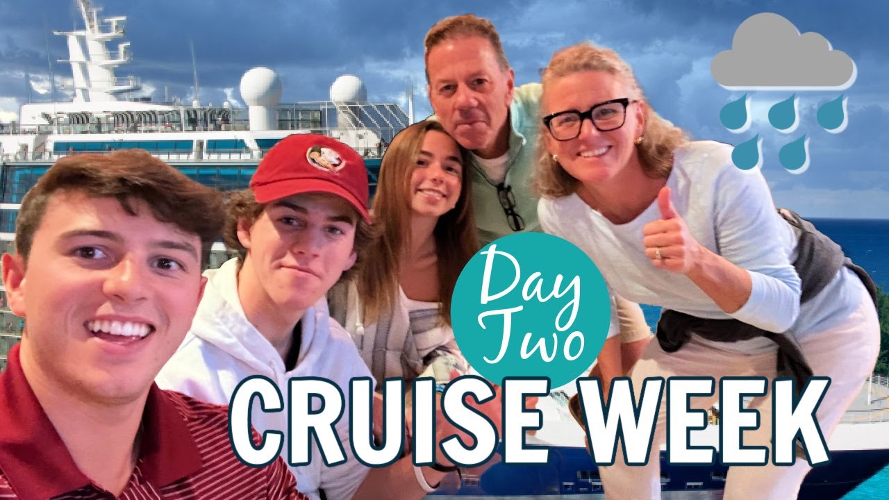 Making the Best of A Rainy Day | Caribbean NEW YEAR'S Cruise Vacation Day Two