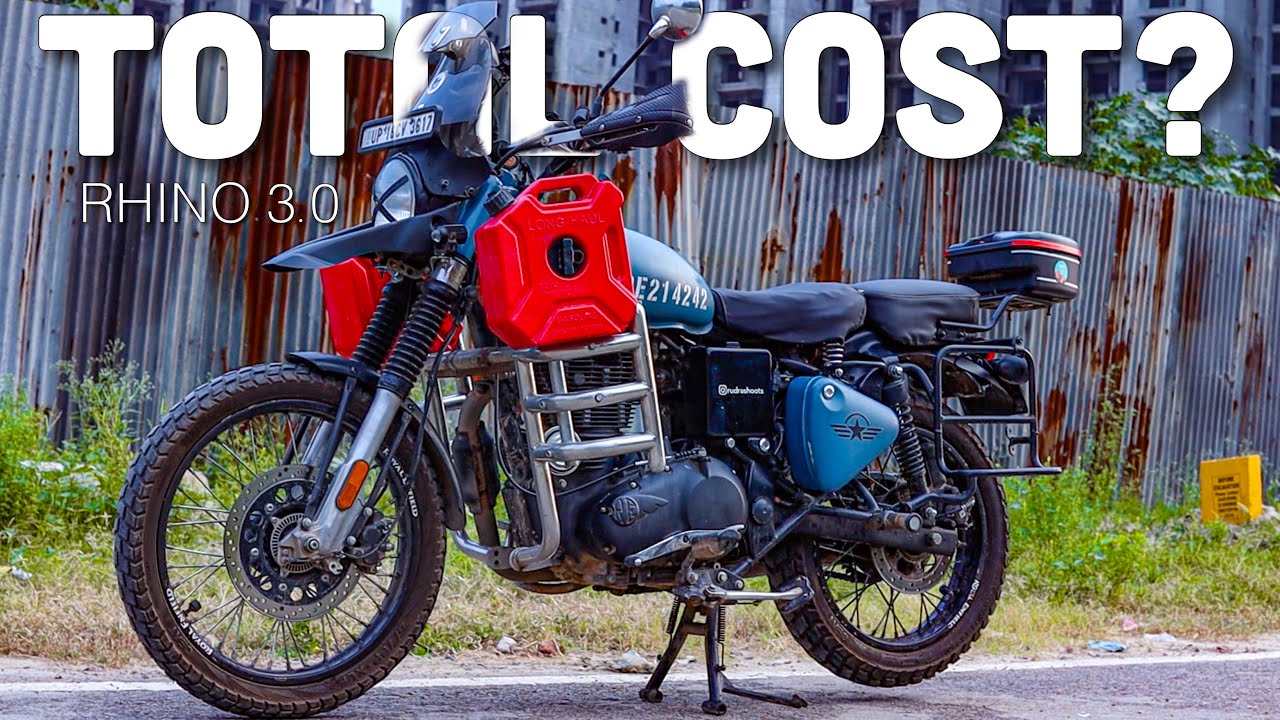 The Actual Cost | Ladakh Modification | RHINO 3.0 | Classic 350 Modified | #RudraShoots