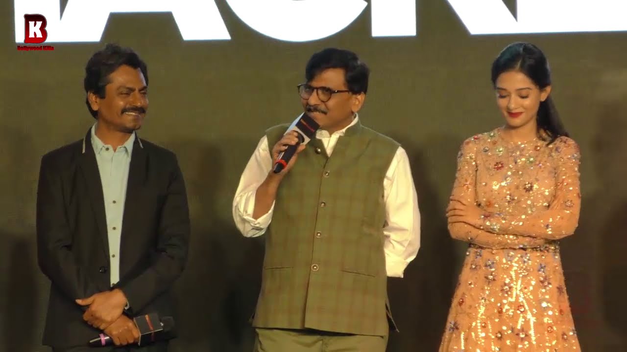 Nawazuddin Siddiqui, Amrita Rao, Uddhav Thackeray Arrives At Thackeray Movie's Music Launch