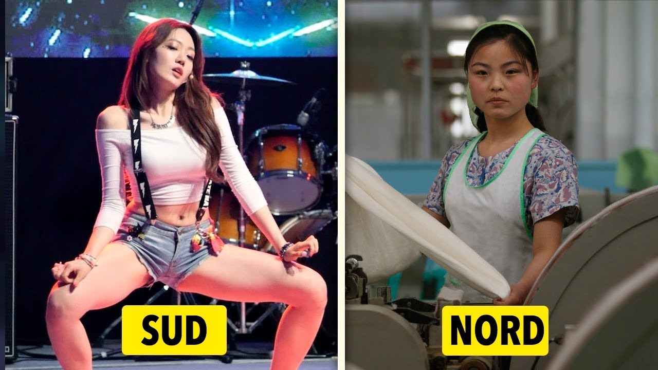 10 GRANDES DIFFÉRENCES ENTRE LA CORÉE DU NORD ET LA CORÉE DU SUD | Lama Faché