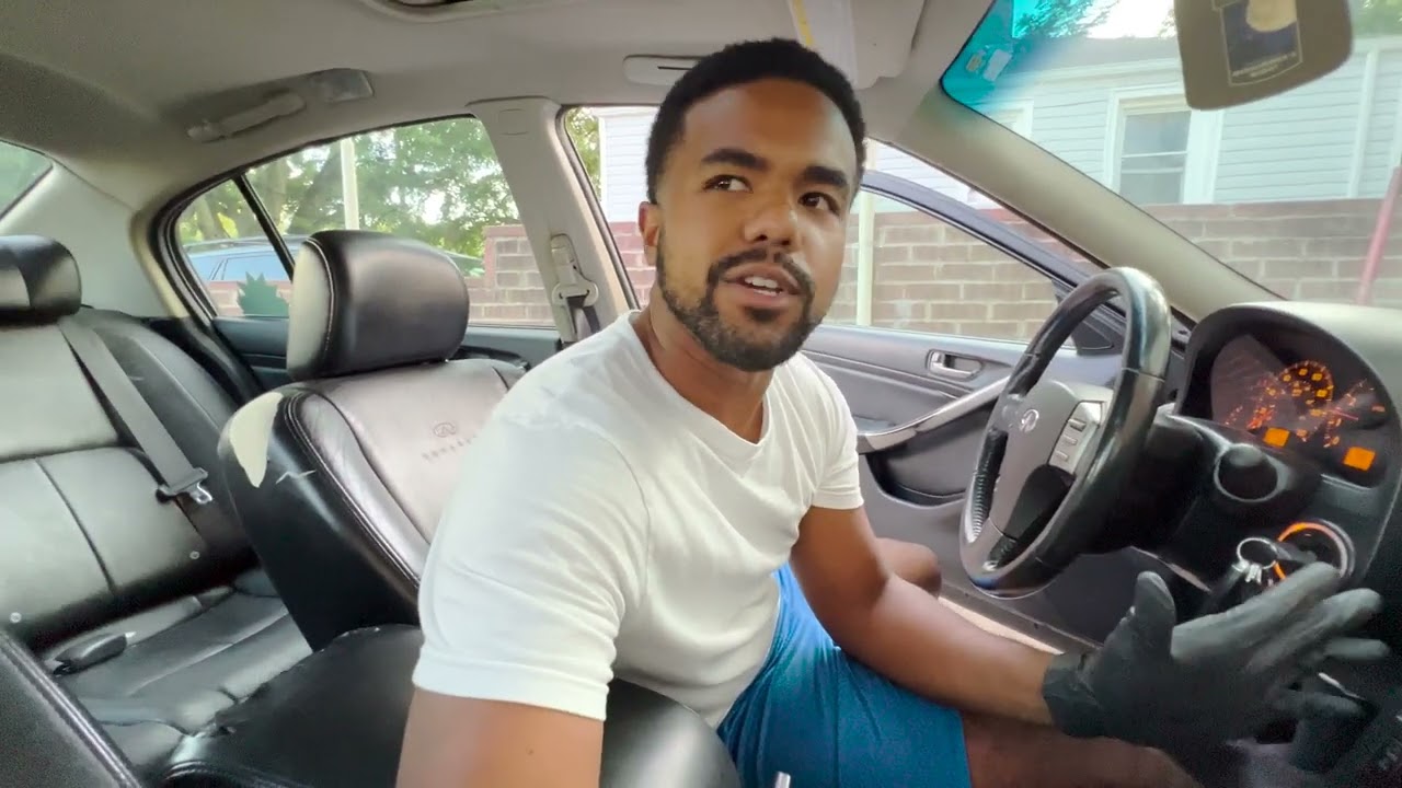 2004 G35X (VQ35DE) Engine Fan Replacement & Coolant Bleeding Procedure