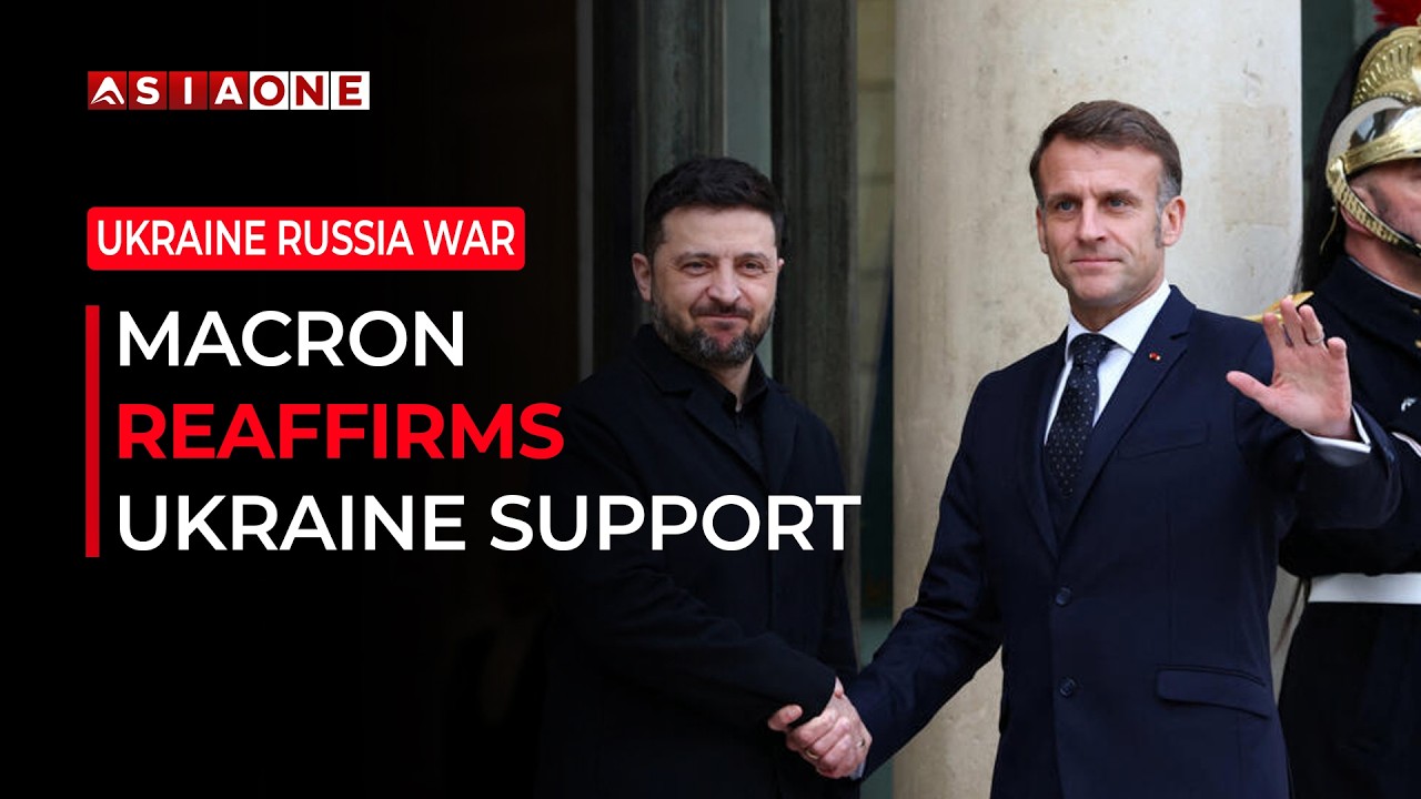 Macron Says Europe Will Not Abandon Ukraine, Urges Unity in Support for Kyiv | Asia One News