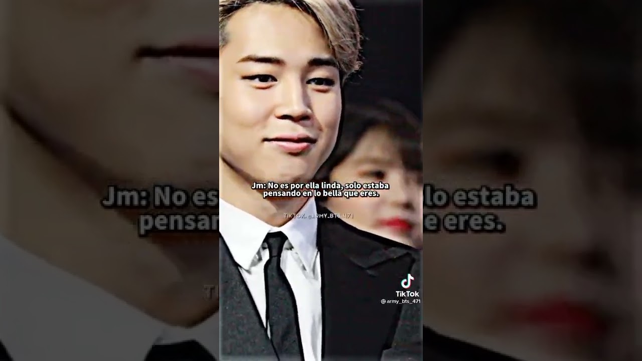 Pov te enteras que Jimin te engaña y besas a tu bailarín en frente de él