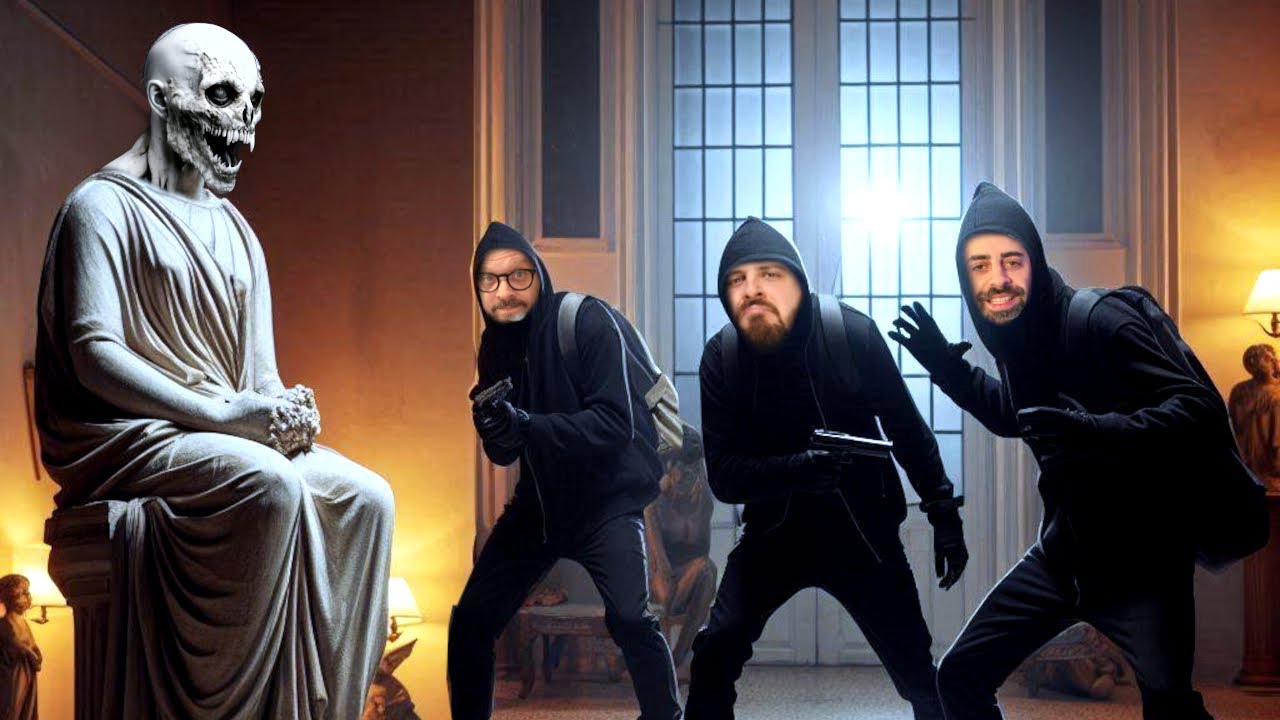 LE STATUE PRENDONO VITA!!! Rapina HORROR al Museo