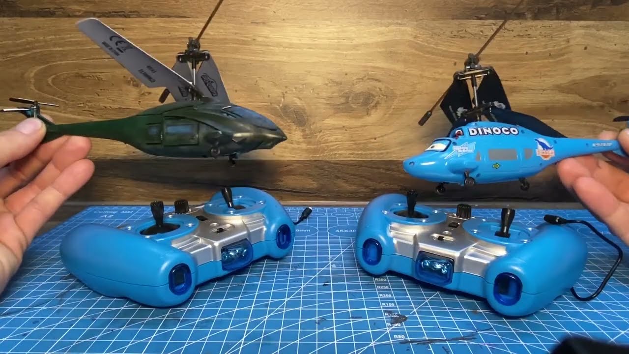 RC Helikopter akku csere!