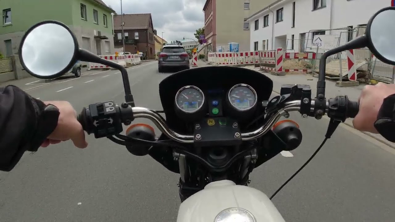 Simson S51 / Koso GP Style II / MS50 / DJI Osmo / Rundfahrt