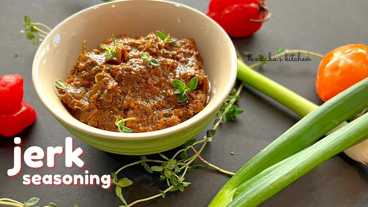 Homemade Jamaican Jerk Seasoning - Jerk sauce inspired  for  your Jerk chicken recipes
