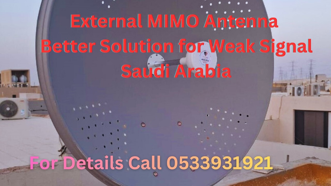 External Antenna for high speed wifi