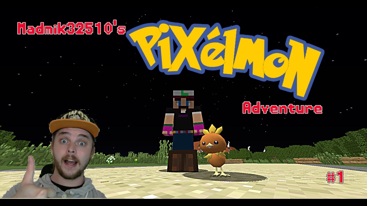 I want to be the VERY BEST!!!!- Pixelmon adventure on the PokeMC server