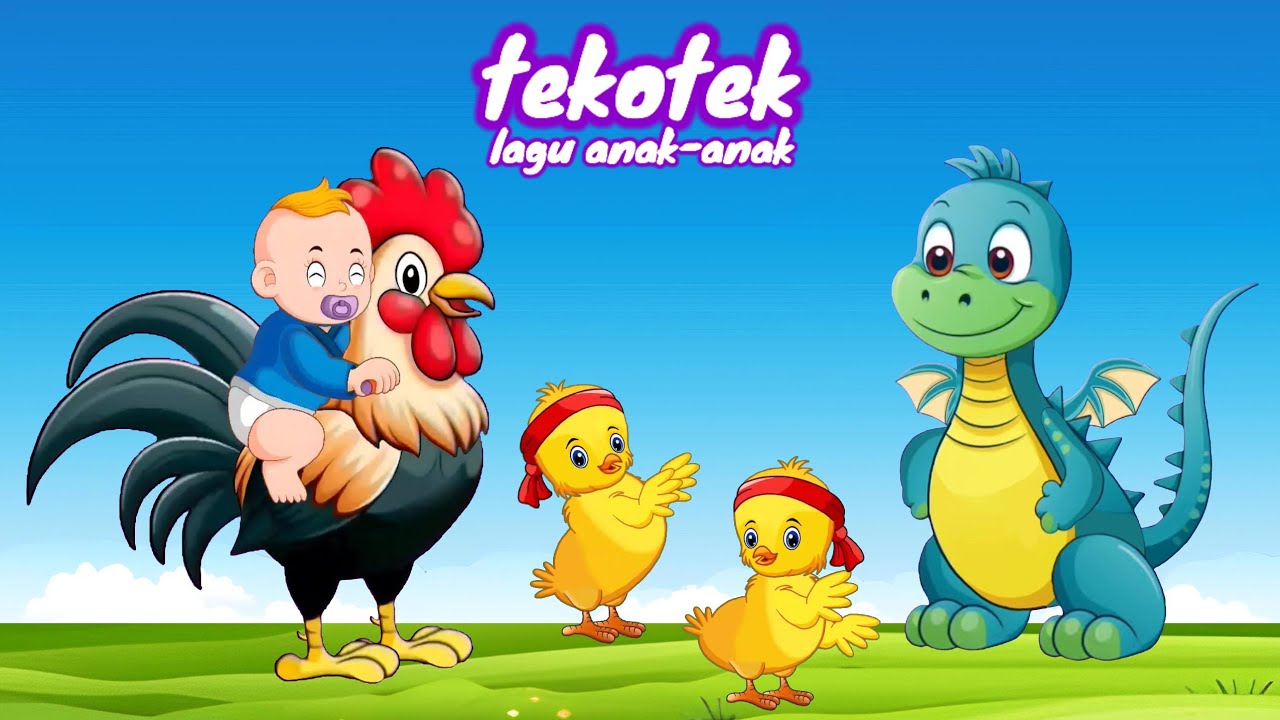 Lagu anak anak | Tek kotek | ekshalova