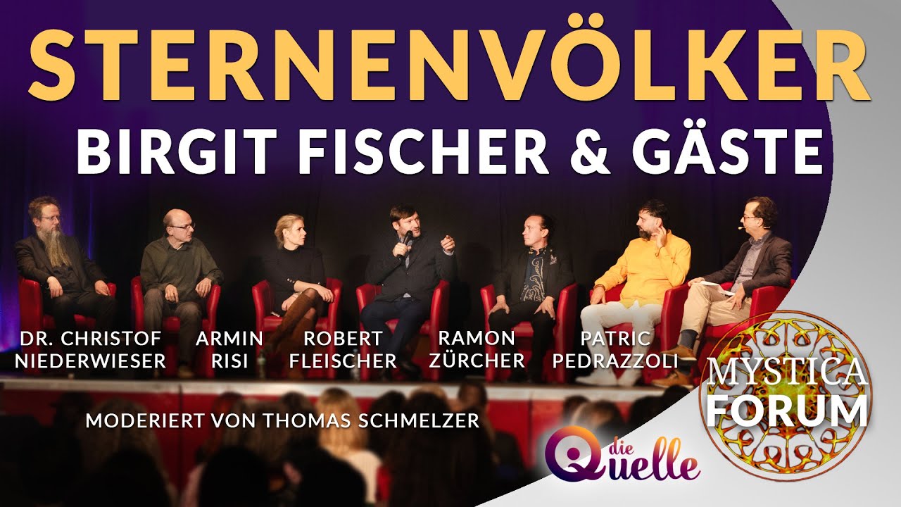 Sternenvölker-Talk: Birgit Fischer & Risi, Fleischer, Niederwieser, Zürcher, Pedrazzoli | MYSTICA.TV