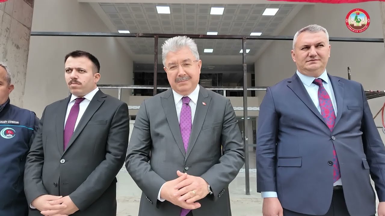 VALİMİZ DR. ERDİNÇ YILMAZ YAPIMI DEVAM EDEN DÜZİÇİ HÜKÜMET KONAĞI İNŞAATINDA İNCELEMELERDE BULUNDU