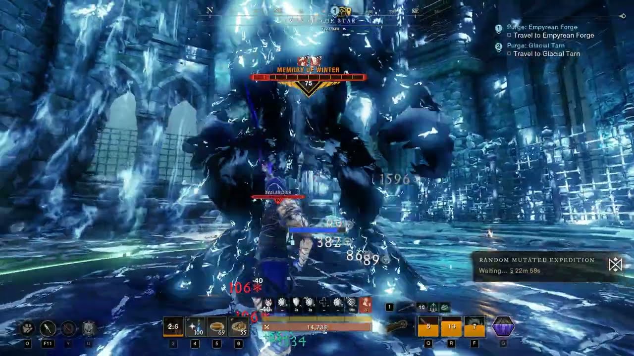 Memory of Winter. Tower of the Star. New World Aeternum.