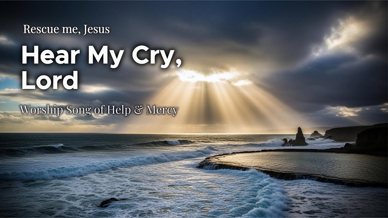 Hear My Cry, Lord | Worship Song of Help & Mercy (Official Lyric Video) | WorshipWave 🕊️