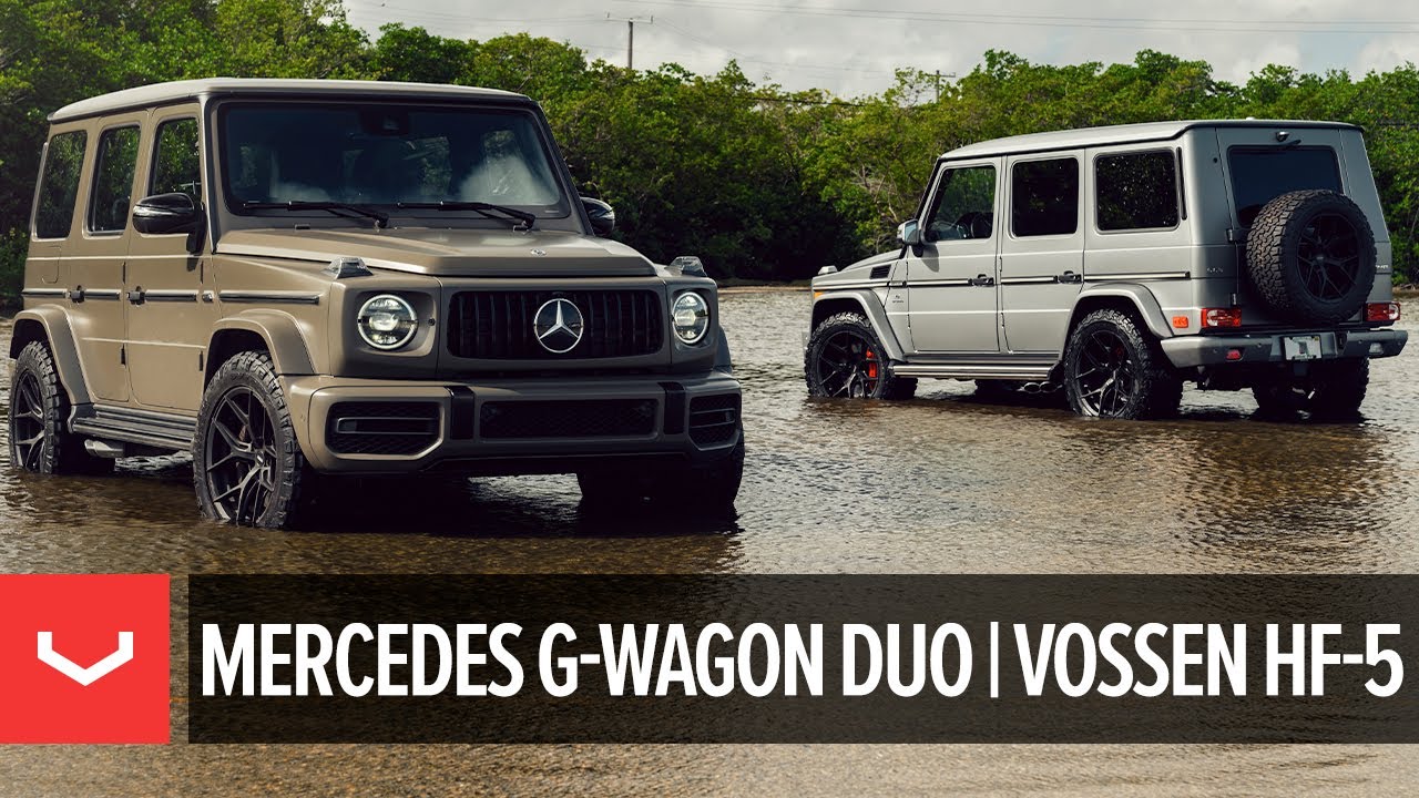 Mercedes G-Wagon Duo | Vossen HF-5 Wheels [Off-Road Setup]