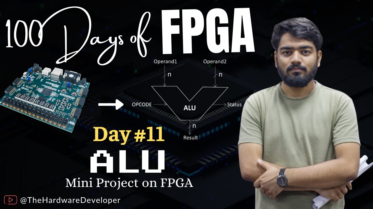 Как реализовать АЛУ на FPGA (мини-проект на FPGA) | 100 дней FPGA