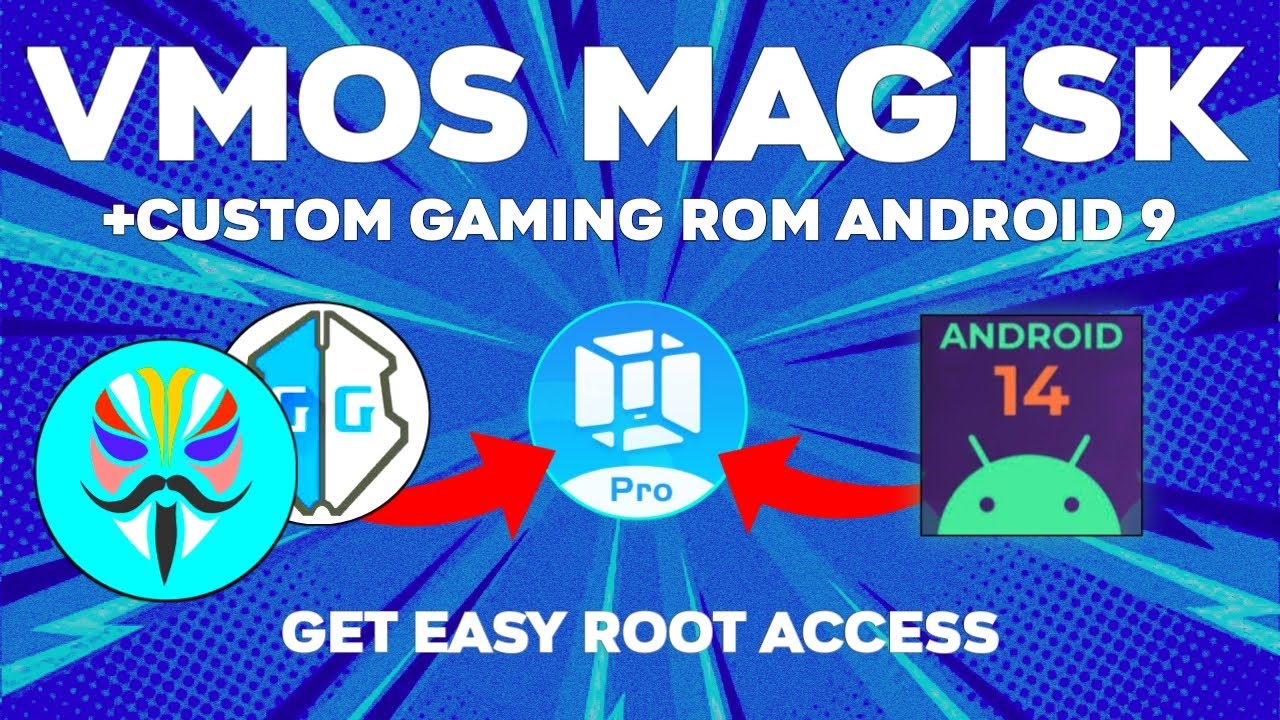 VMOS Pro Рут | Пользовательское игровое ПЗУ VMOS Pro Magisk Android 9 | Модуль Магиск