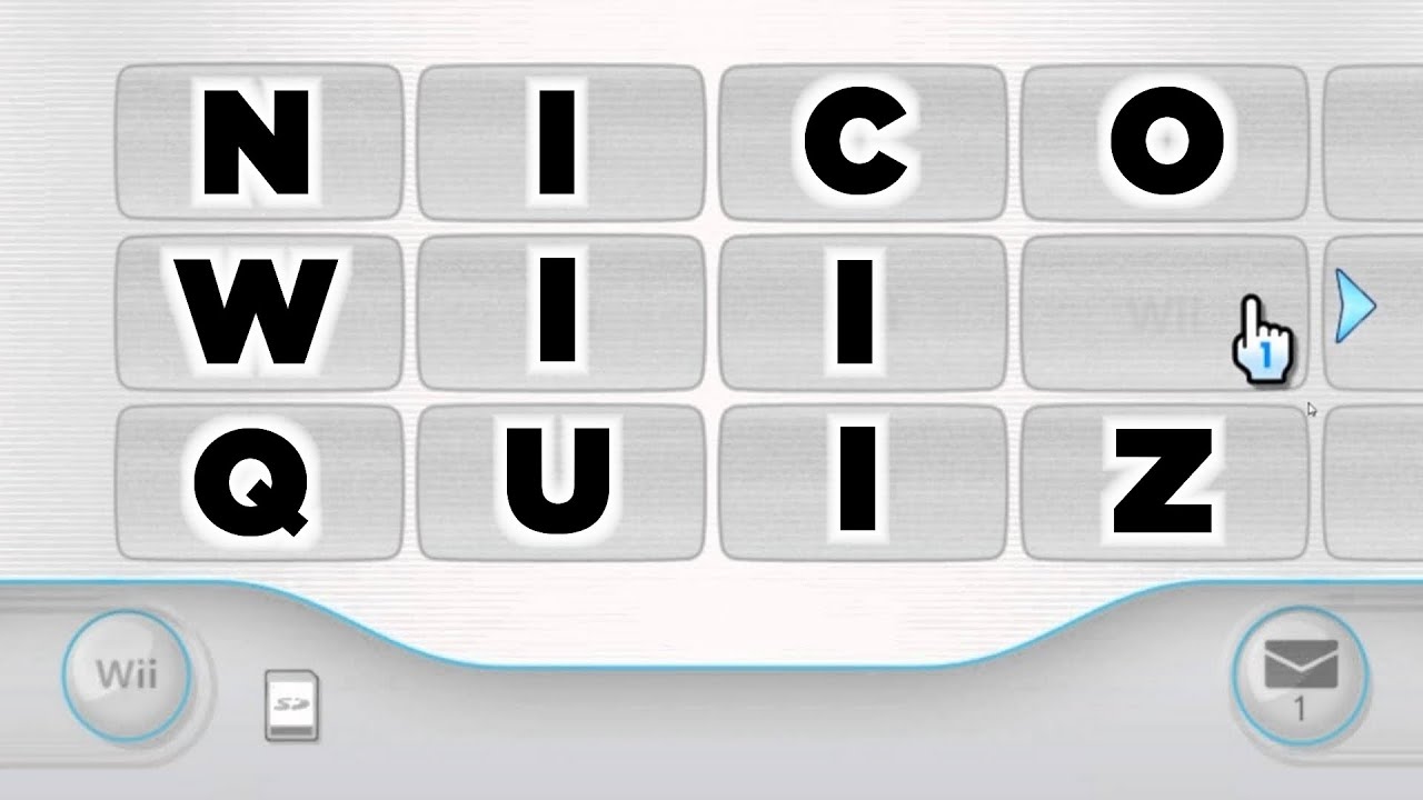 Nico's BEST WII QUIZ Yet!