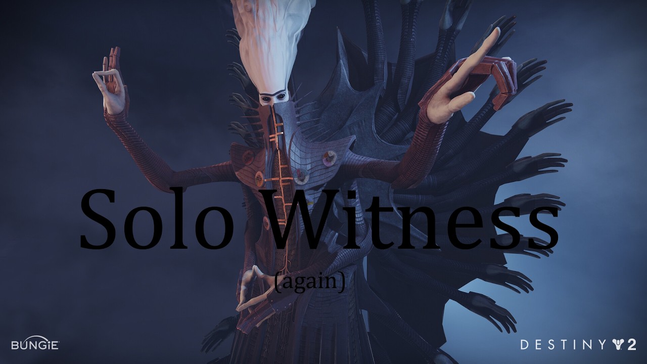 Solo Witness (Again)