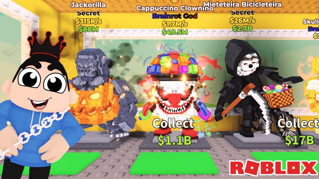 Steal A Brainrot Halloween Update Gameplay in Tamil | GAMING WITH SHINCHAN