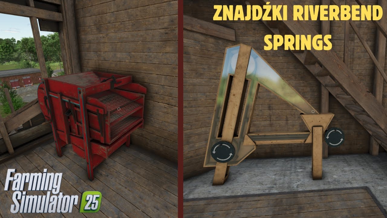 Farming Simulator 25 - Wszystkie znajdźki na mapie Riverbend Springs🕵️‍♂️