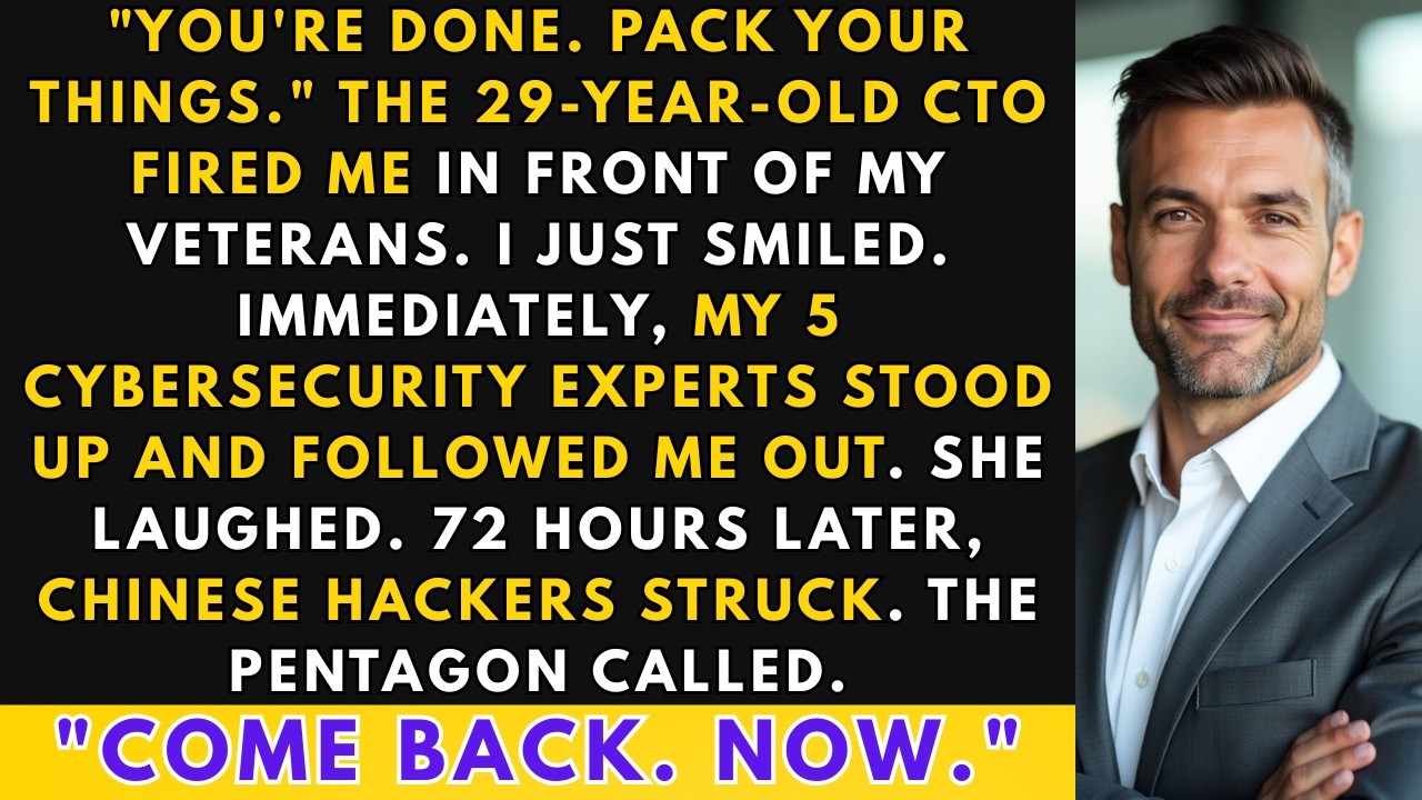 The 29-Year-Old CTO Fired Me—So My Team Of Veterans Quit & Watched Hackers Strike