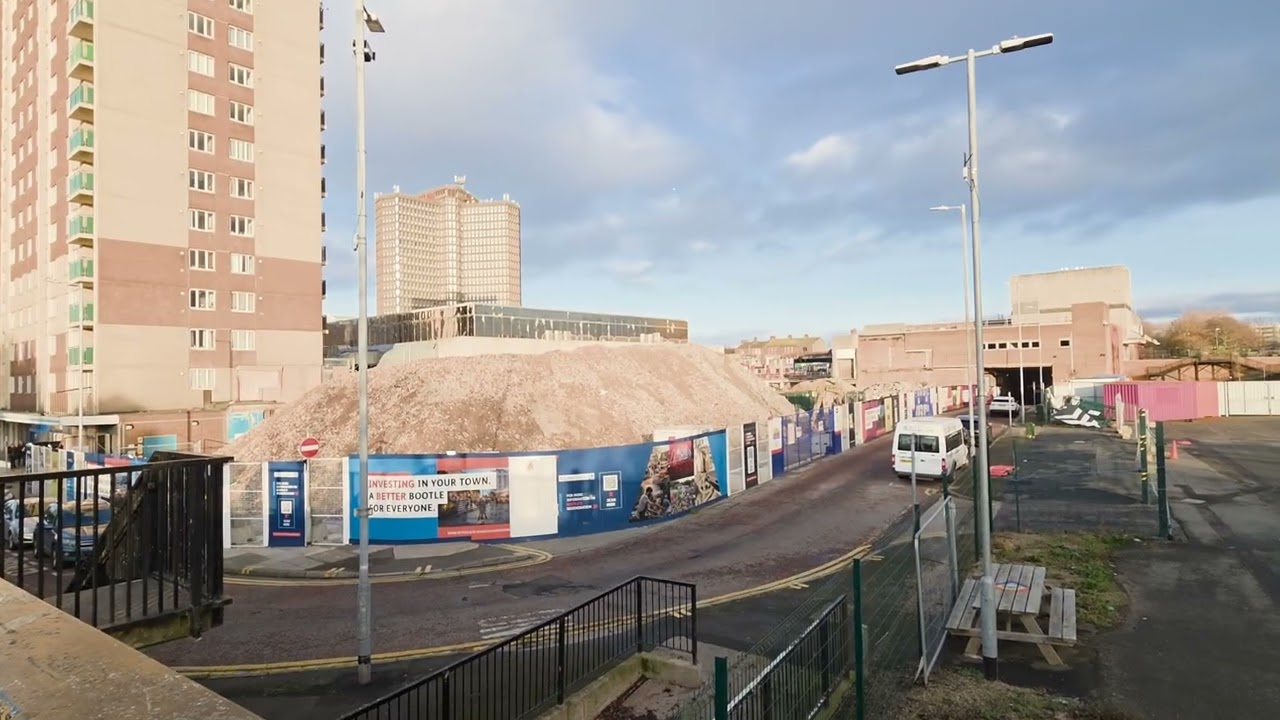 Demolition Of Bootle Strand Shopping Centre 10th January 2026 