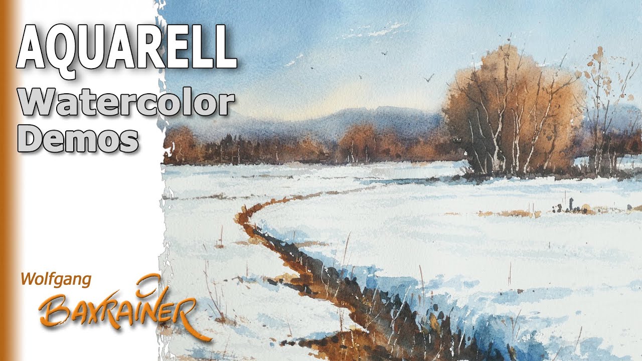 Übungsbild: Winter im Moor