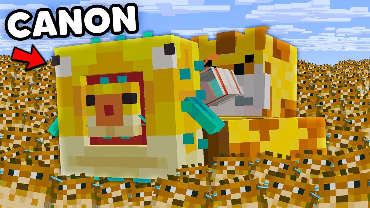 J'ai dressé 1058 Pufferfish pour Battre ces Joueurs sur Minecraft.. (Hoplite)