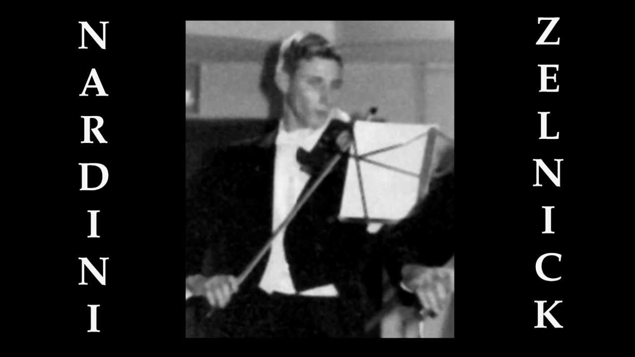Pietro Nardini - Concerto in F Major for Violin; Robert Zelnick, Soloist