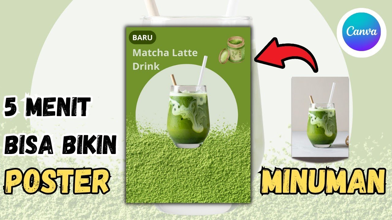 Cara Bikin Poster Promosi Minuman di Canva