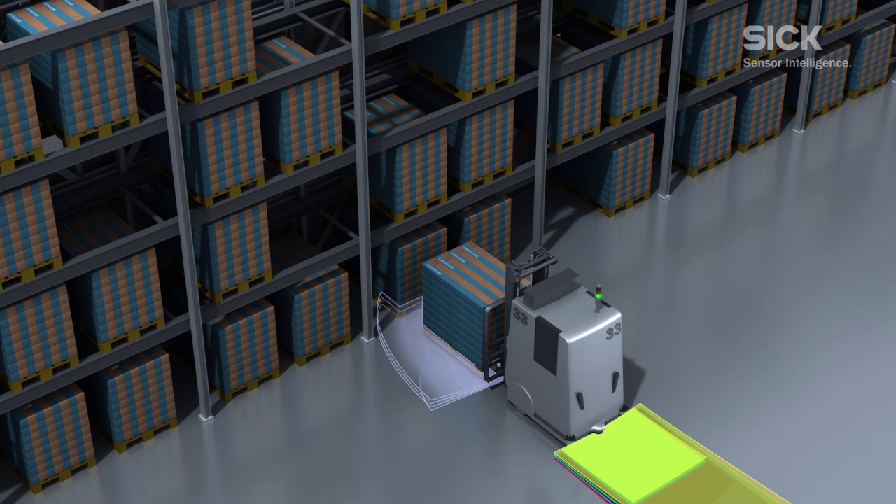 Advanced collision prevention and positioning with MRS1000 3D LiDAR sensors from SICK | SICK AG