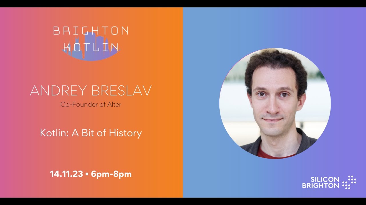Kotlin: a bit of history | Brighton Kotlin