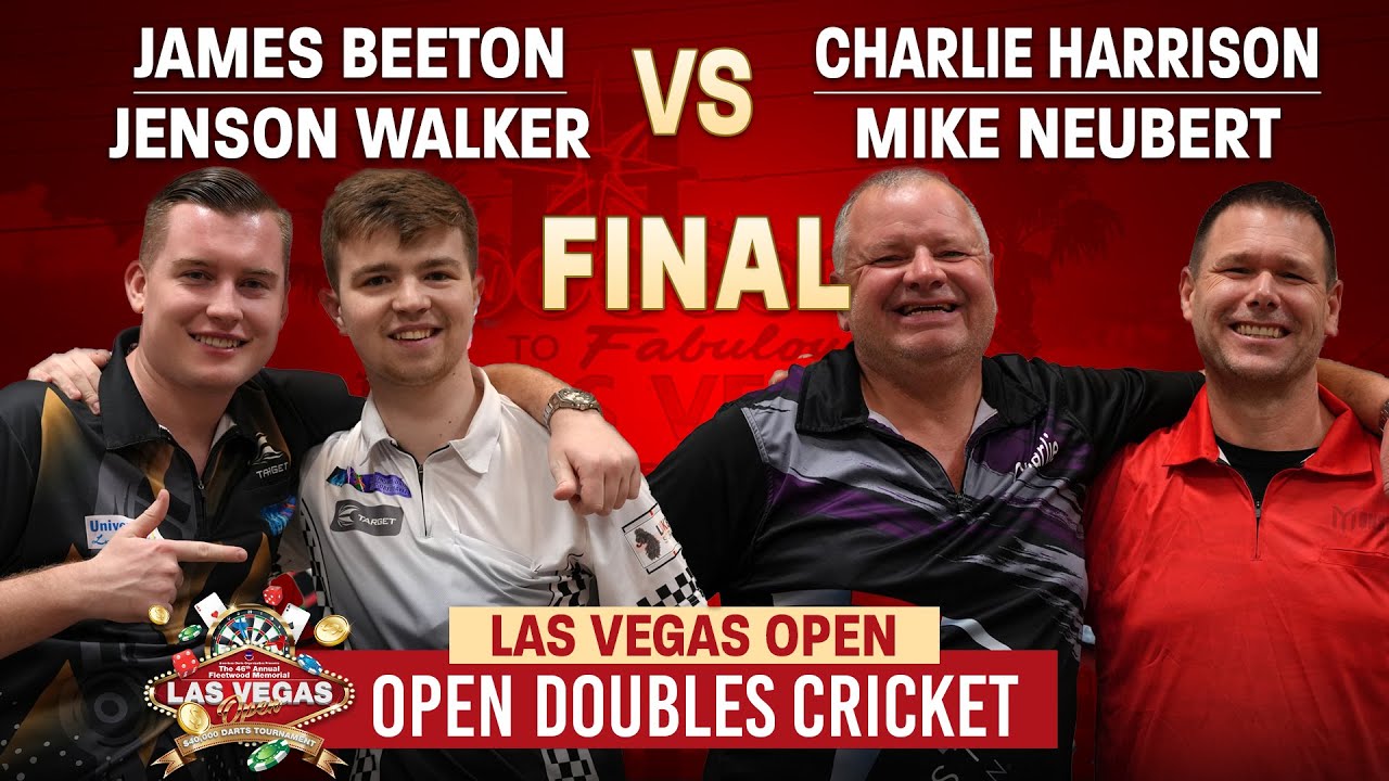 James Beeton & Jenson Walker vs Charlie Harrison & Mike Neubert | Doubles Cricket Final | LVO 2025