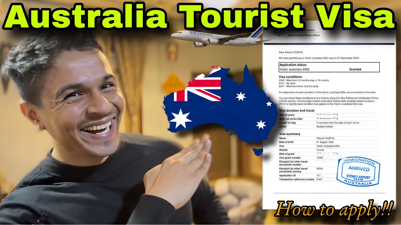 AUSTRALIA TOURIST VISA | How to apply | complete guide