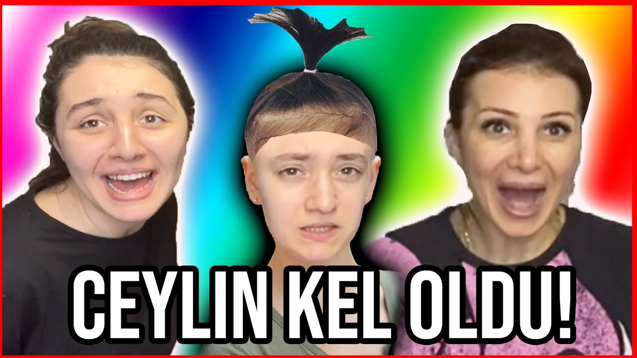 ÇILGIN KUAFÖR CEYLİNİN SAÇINI KESTİ!!  Dobişko Tv