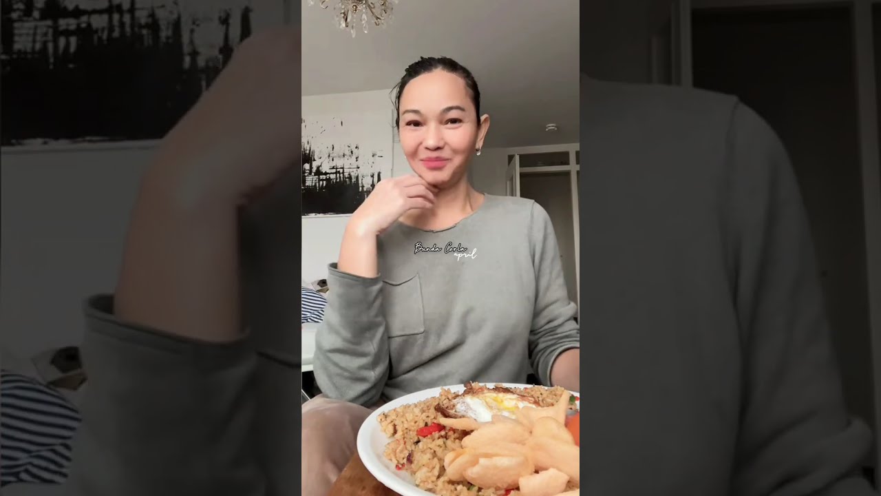 Bunda Corla Mukbang Nasi Goreng Pedas Dan Telur Ceplok ❗
