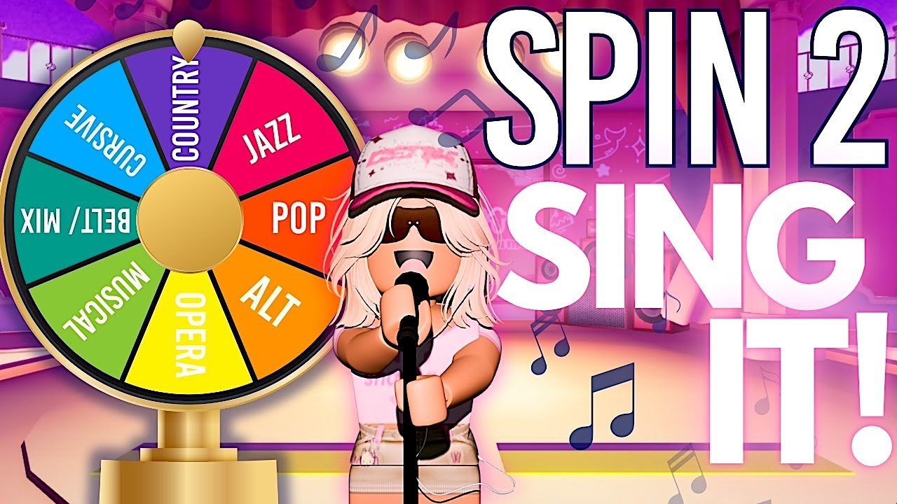 Прялка решает, как мне петь... (Roblox Karaoke)
