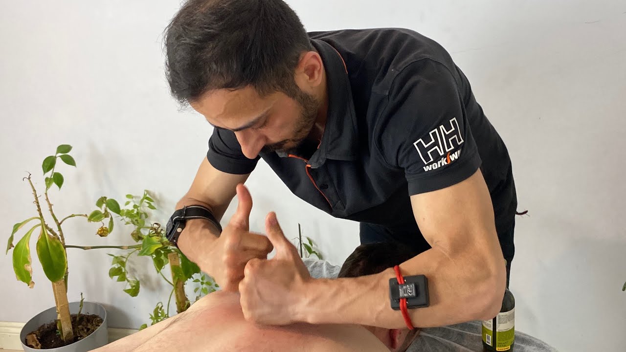 ASMR: Real table massage  (Full back)