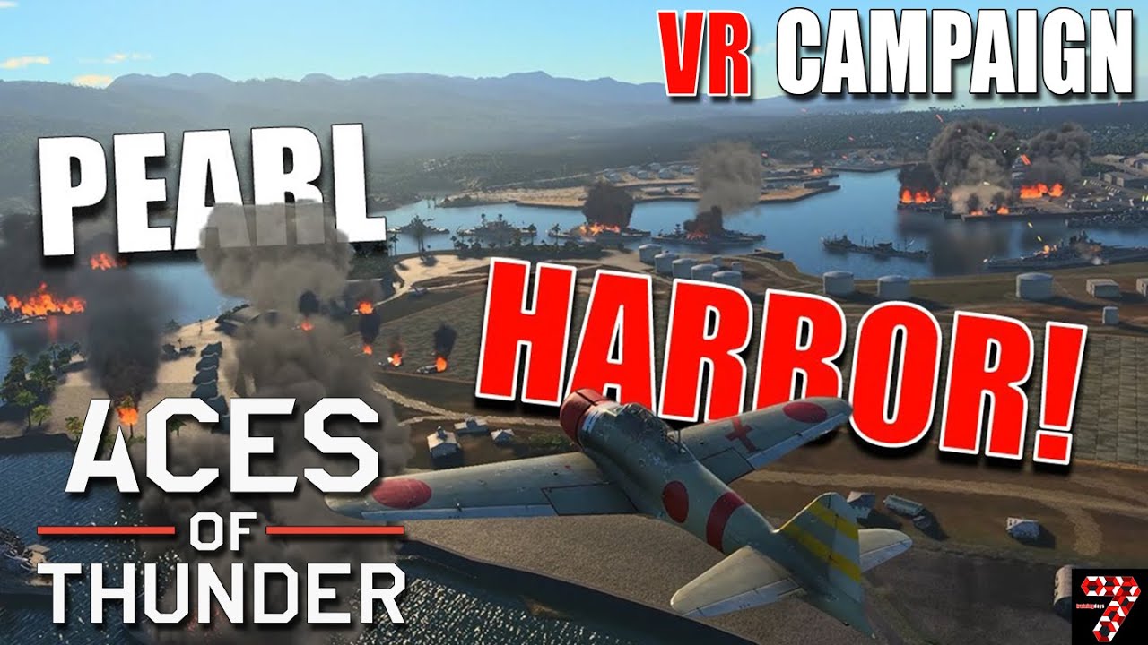 Aces of Thunder | Защита Перл-Харбора в VR! КАМПАНИЯ: прохождение эпизода 2