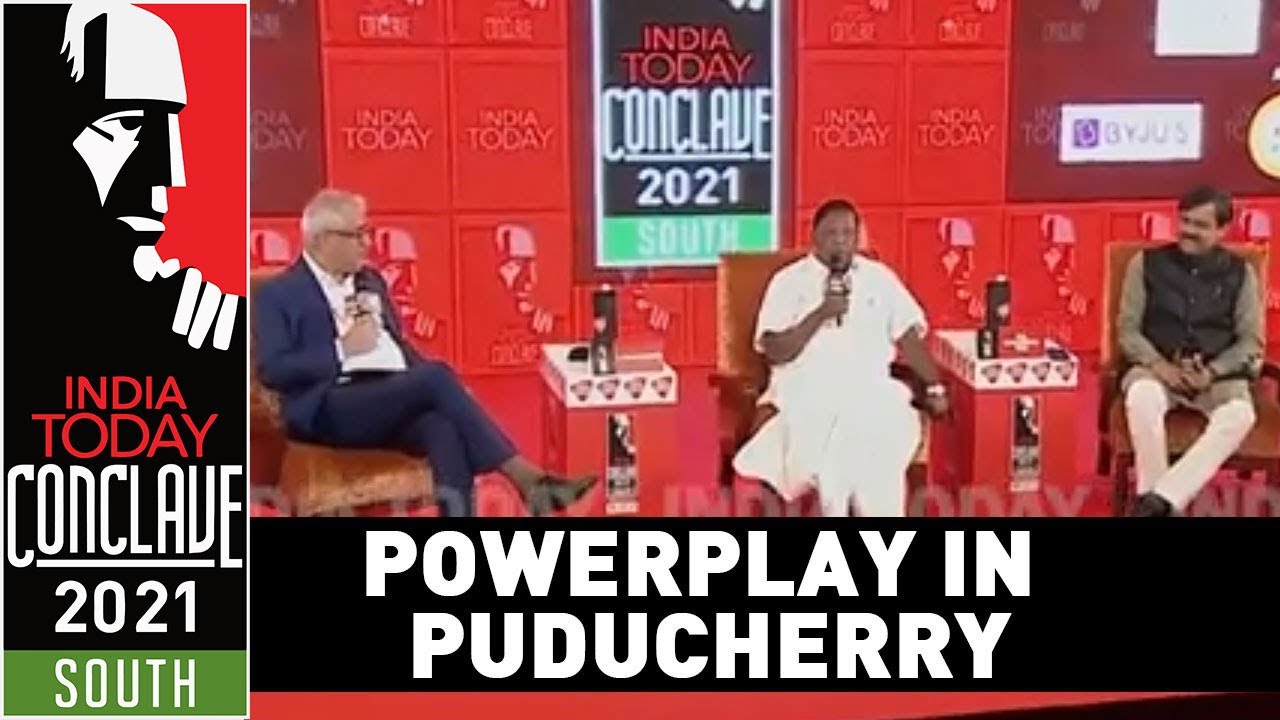 Power Play In Puducherry: GVL Narsimha Rao Vs V Narayanasamy | India Today Conclave South 2021