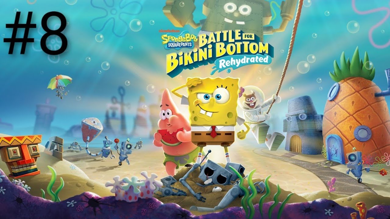 Let's Play SpongeBob Schwammkopf Battle for Bikini Bottom Rehydrated Part 8 Finale 